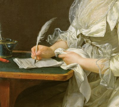 एक महिला का चित्रण, c.1787 द्वारा एडिलेड लैबिल गियार्ड