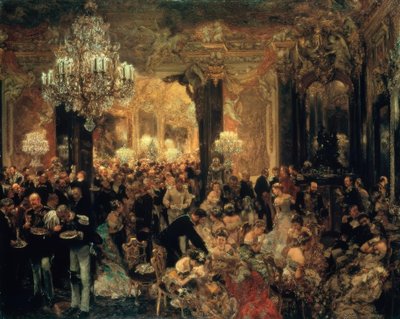 गेंद को दबाने वाला द्वारा Adolph Menzel