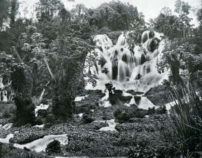 रोइंग रिवर फॉल्स, जमैका, c1905। द्वारा एडोल्फ डुपरली और सोन