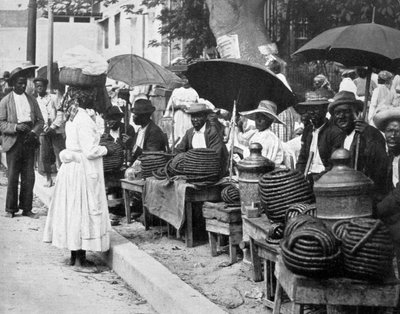 रस्सी तंबाकू विक्रेता, जमैका, c1905 द्वारा एडोल्फ डुपरली और सोन