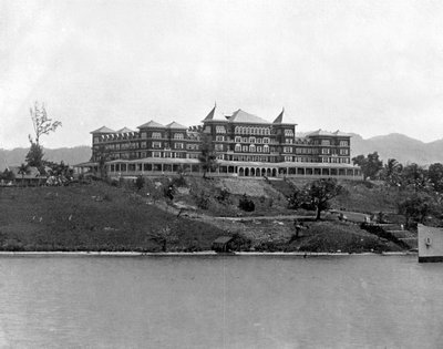 Titchfield Hotel, पोर्ट एंटोनियो, जमैका, c1905। द्वारा एडोल्फ डुपरली और सोन