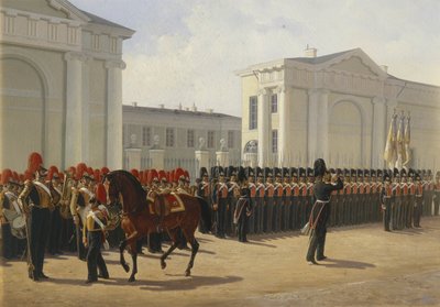 लिब गार्ड इस्माइलोवो रेजिमेंट, 1846 द्वारा एडोल्फ लाडर्नर