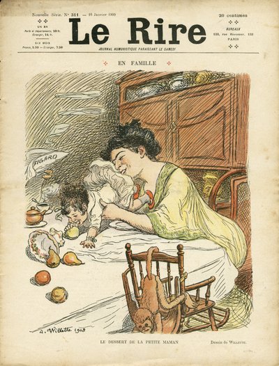 ले लियर के कवर के लिए एडॉल्फ़ डिट विलेट (1857-1926) का चित्रण द्वारा एडोल्फ लियोन विलेट
