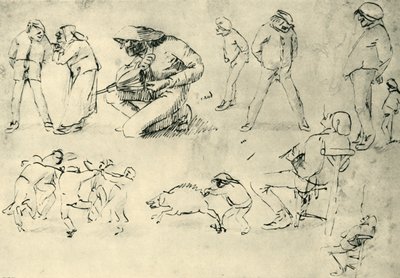 आंकड़ों का अध्ययन, 17 वीं शताब्दी की शुरुआत, 1943। द्वारा एड्रियन ब्रोवर