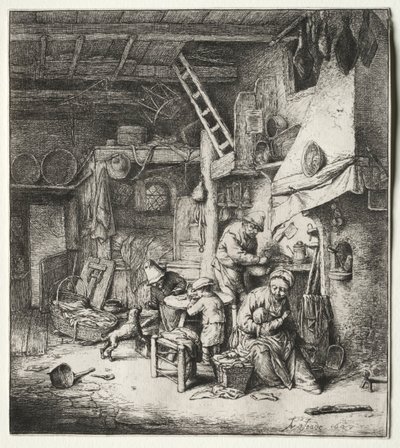 परिवार, 1647। द्वारा एड्रिएन जंज़। वैन ओस्टेड