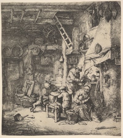 परिवार, 1647। द्वारा एड्रिएन जंज़। वैन ओस्टेड