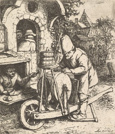 द नाइफ़राइंडर, 1610-85। द्वारा एड्रिएन जंज़। वैन ओस्टेड