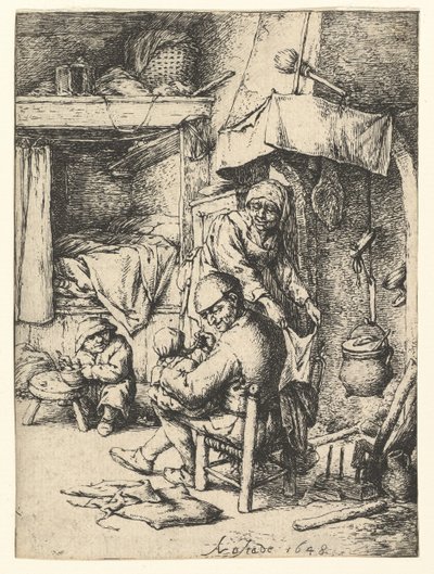पैटर परिवार, 1648। द्वारा एड्रिएन जंज़। वैन ओस्टेड