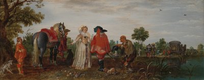 वसंत (बैठक) द्वारा Adriaen Pietersz van de Venne
