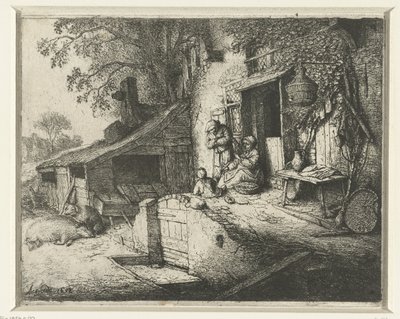  द्वारा एड्रियान वैन ओस्टेड (कलाकार द्वारा हस्ताक्षरित)