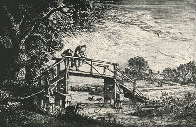 द एंगलर, 1906। द्वारा एड्रिएन जंज़। वैन ओस्टेड