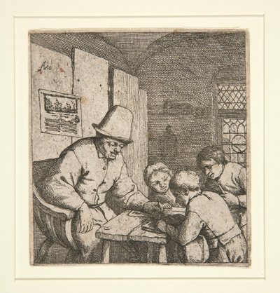 स्कूलमास्टर द्वारा Adriaen van Ostade