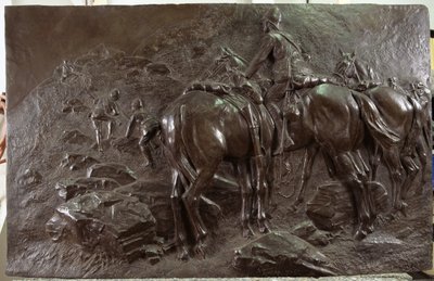 6 वीं ड्रैगून गार्ड की एक स्काउटिंग पार्टी द्वारा एड्रियन जोन्स