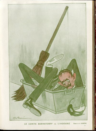 "" फैंटासियो "" में ए बैरेरे (1874-1931) का चित्रण द्वारा एड्रियन बैरेरे