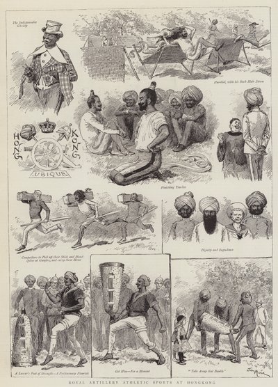 हांगकांग में रॉयल आर्टिलरी एथलेटिक स्पोर्ट्स द्वारा Adrien Emmanuel Marie