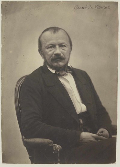 गेरार्ड डी नर्वल 1808-1855, 1854 का पोर्ट्रेट। द्वारा एड्रियन टुर्नाचोन