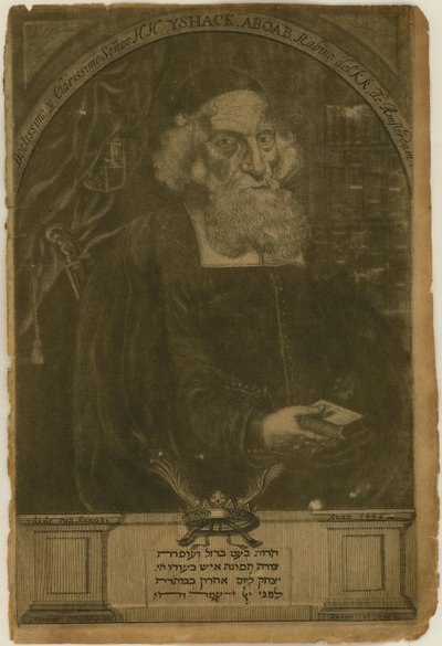 इसाक अबोब दा फोंसेका का चित्रण 1605-1693, 1681। द्वारा नागरथेगेल