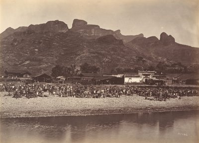 डक मार्केट, सीए। 1869. द्वारा अफोंग लाइ