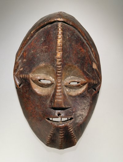 मास्क, Ngbaka संस्कृति, कांगो लोकतांत्रिक गणराज्य (वर्णक के साथ लकड़ी) से द्वारा अफ़्रीकी