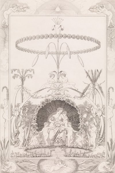 डे, द टाइम्स ऑफ़ द डे श्रृंखला से, 1807। द्वारा फिलिप ओटो रनगे के बाद