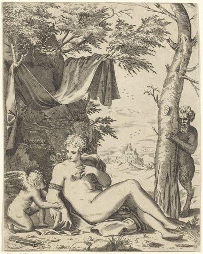  द्वारा Agostino Carracci (के लिए जिम्मेदार)