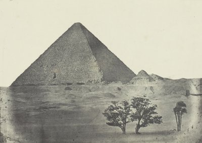 चेप्स का पिरामिड, मध्य मिस्र, 184951, 1852 में छपा। द्वारा ऐमे रोचासो