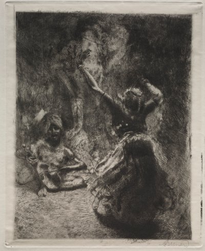 द डांसर, 1900। द्वारा पॉल अल्बर्ट बेसनार्ड
