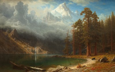माउंट कोरकोरन, सी। 1876-1877। द्वारा अल्बर्ट बिएरस्टाड