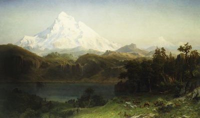 ओरेगन में माउंट हूड, द्वारा अल्बर्ट बिएरस्टाड