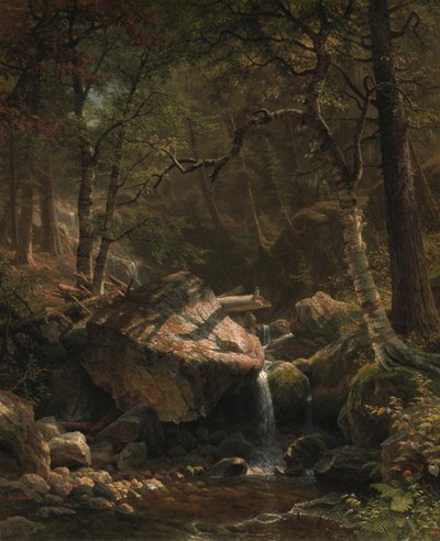 माउंटेन ब्रुक, 1863 द्वारा अल्बर्ट बिएरस्टाड
