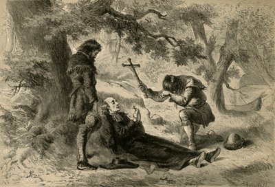 फादर मार्क्वेट की मृत्यु, 1877। द्वारा अल्बर्ट बोबेट
