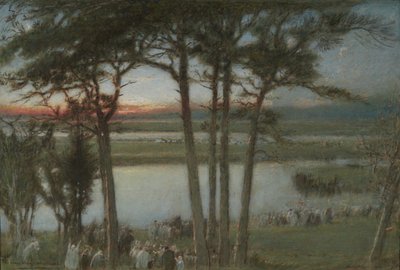 रिवर वे, पश्चिम की ओर द्वारा अल्बर्ट गुडविन