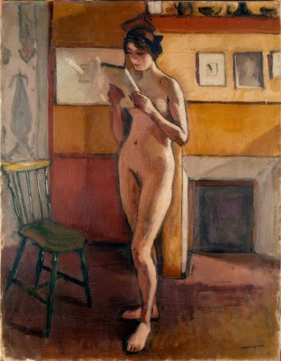 महिला नग्न खड़ी द्वारा Albert Marquet