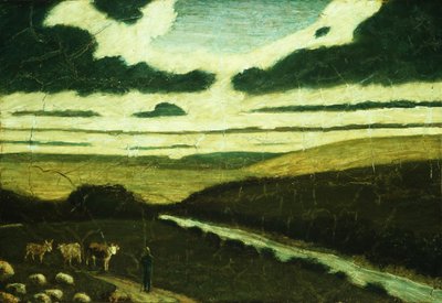 लैंडस्केप, 1897-98। द्वारा अल्बर्ट पिंकम राइडर