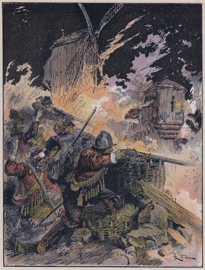 Le Capitaine Bellormeau के लिए चित्रण और ए रोबिडा द्वारा सचित्र (रंग लिथो) द्वारा अल्बर्ट रोबिडा