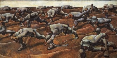 नामहीन। 1916 द्वारा Albin Egger Lienz