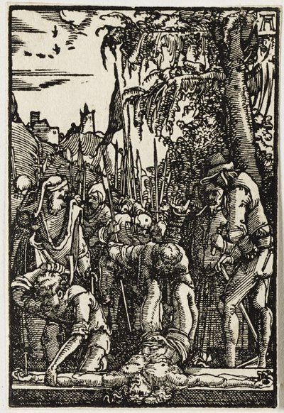 क्राइस्ट नेल्ड टू द क्रॉस, c. 1513. द्वारा अल्ब्रेक्ट अल्टरडोरर