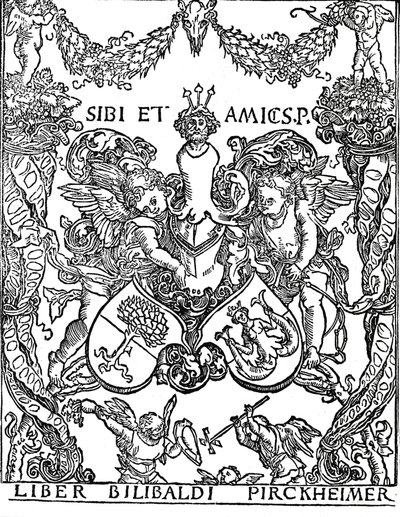 विलिबाल्ड पीर्काइमर की पुस्तिका, c1502-1503, 1906 द्वारा अल्ब्रेक्ट ड्यूरर