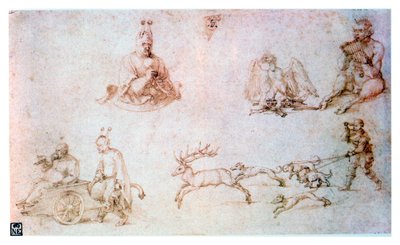 लाल चाक अध्ययन, c1500 द्वारा अल्ब्रेक्ट ड्यूरर