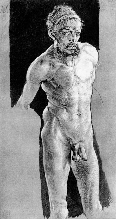 न्यू पोर्ट में स्व पोर्ट्रेट, c1507, 1936 द्वारा Albrecht Dürer
