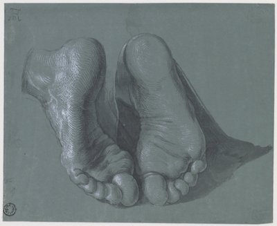 दो पैरों का अध्ययन, c.1508 द्वारा अल्ब्रेक्ट ड्यूरर
