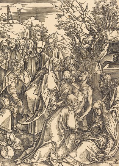 द डिपोजिशन, सी। 1497. द्वारा अल्ब्रेक्ट ड्यूरर