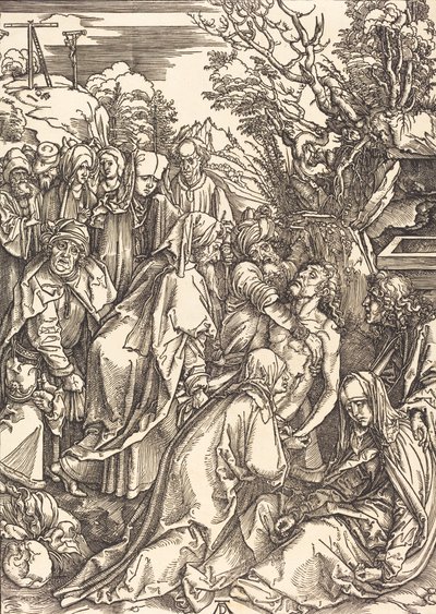 द डिपोजिशन, सी। 1497. द्वारा अल्ब्रेक्ट ड्यूरर
