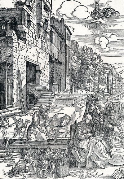 मिस्र में पवित्र परिवार, c1501-1502, 1906 द्वारा अल्ब्रेक्ट ड्यूरर
