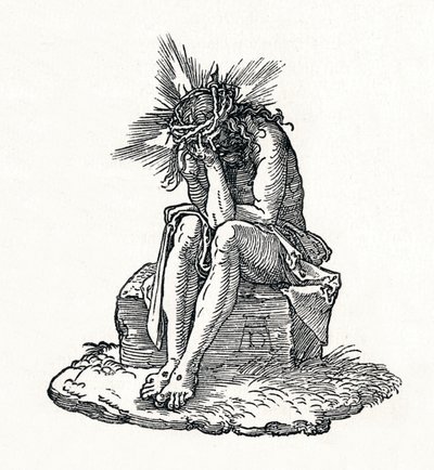 दुःखों का आदमी। टाइटल-पेज टू स्मॉल पैशन।, c1511, 1906 द्वारा अल्ब्रेक्ट ड्यूरर