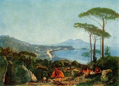 सड़क से पॉज़्ज़ुओली तक नेपल्स का दृश्य, c1830s, 1965। द्वारा अलेक्सांद्र इवानोव