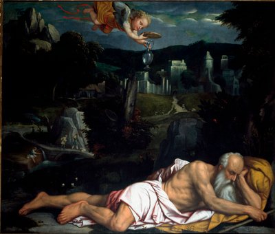 एलेसेंड्रो बोनविसिनो डिट इल मोरेटो (1498-1554) ओल्ड कैथेड्रल, ब्रेशिया द्वारा एली सो पेंटिंग द्वारा एलेसेंड्रो बोनविनिको मोरेटो