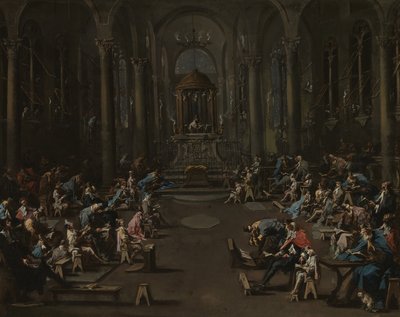 आराधनालय, 1725-35 द्वारा एलेसेंड्रो मैग्नासको