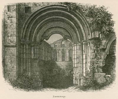 Rievaulx Abbey, Refectory द्वारा अलेक्जेंडर फ्रांसिस लिडॉन