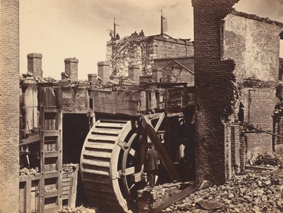 मिल, रिचमंड, वर्जीनिया, सीए। 1865. द्वारा अलेक्जेंडर गार्डनर
